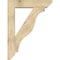 Ekena Millwork Funston Slat Rough Sawn Bracket w/ Offset Brace, Douglas Fir, 8"W x 36"D x 48"H BKT0806X36X48FST06RDF - alternate 2